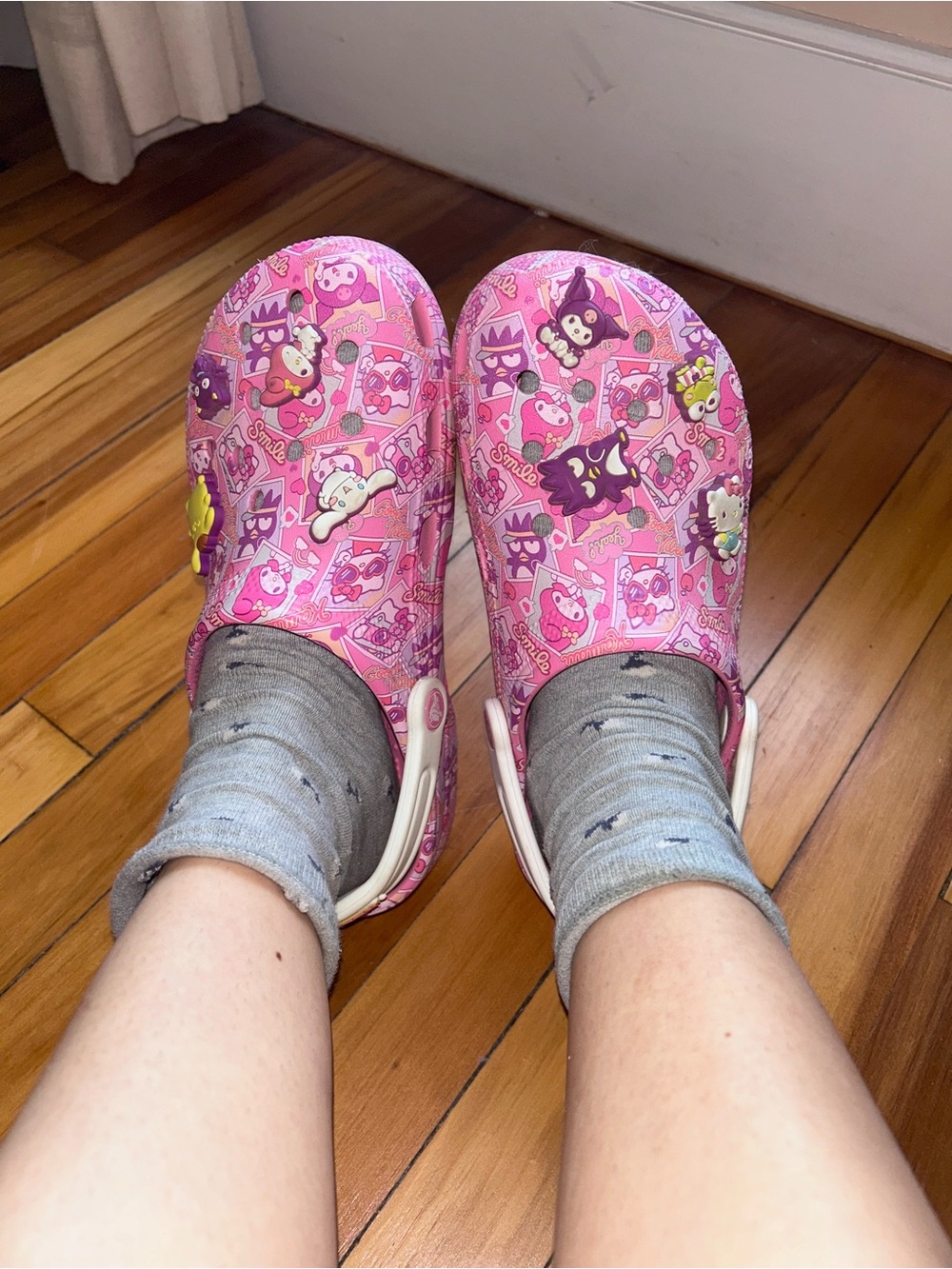 Sanrio pink women’s crocs